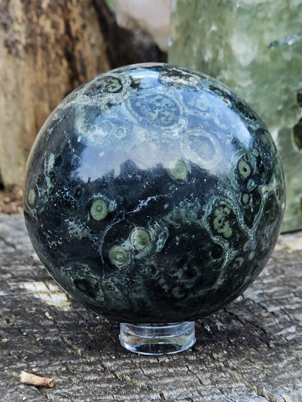 High Quality Kambaba Jasper Crystal Sphere Stunning Detail Home Decor OFFERS OK!